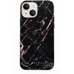Coque arrière Burga Tough pour Apple iPhone 14 - Rose Gold Marble