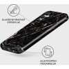 Coque arrière Burga Tough pour Samsung Galaxy A54 - Rose Gold Marble 3