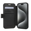 Coque portefeuille Guess 4G Big Metal Logo pour Apple iPhone 15 - Gris 3