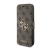 Coque portefeuille Guess 4G Big Metal Logo pour Apple iPhone 15 Pro - Marron 2