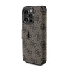 Coque portefeuille Guess 4G Big Metal Logo pour Apple iPhone 15 Pro Max - Marron 4