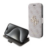 Coque portefeuille Guess 4G Big Metal Logo pour Apple iPhone 15 Pro Max - Rose 0