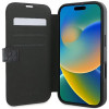 Coque portefeuille Guess 4G Big Metal Logo pour Apple iPhone 16 - Noir 1