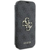 Coque portefeuille Guess 4G Big Metal Logo pour Apple iPhone 16 Pro - Noir 4