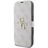 Coque portefeuille Guess 4G Big Metal Logo pour Apple iPhone 16 Pro Max - Rose 5