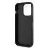 Coque arrière rigide Guess 4G Printed Stripes avec MagSafe pour Apple iPhone 15 Pro - Noir 4