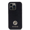 Coque arrière rigide Guess 4G Strass Metal Logo pour Apple iPhone 15 Pro - Noir 1