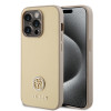 Coque arrière rigide Guess 4G Strass Metal Logo pour Apple iPhone 15 Pro Max - Or 0
