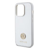 Coque arrière rigide Guess 4G Strass Metal Logo pour Apple iPhone 15 Pro Max - Argent 3