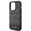 Coque arrière rigide Guess GCube Stripes avec MagSafe pour Apple iPhone 15 Pro - Noir 3