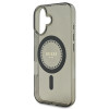 Coque arrière Guess IML Rhinestones avec MagSafe pour Apple iPhone 16 - Noir 3