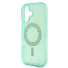 Coque arrière Guess IML Rhinestones avec MagSafe pour Apple iPhone 16 - Vert 5