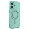 Coque arrière Guess IML Rhinestones avec MagSafe pour Apple iPhone 16 Plus - Vert 4
