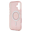 Coque arrière Guess IML Rhinestones avec MagSafe pour Apple iPhone 16 Plus - Rose 5
