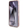 Coque arrière Guess IML Rhinestones avec MagSafe pour Samsung Galaxy S25 - Rose 3