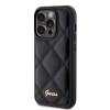 Coque arrière Guess Quilted Puffed Metal Logo pour Apple iPhone 15 Pro Max - Noir 2