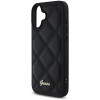 Coque arrière Guess Quilted Puffed Metal Logo pour Apple iPhone 16 Plus - Noir 5