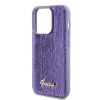 Coque arrière Guess Sequin Script Metal pour Apple iPhone 15 Pro Max - Violet 3