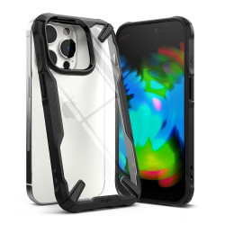 Coque arrière Ringke Fusion X pour Apple iPhone 14 Pro - Noir