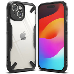 Coque arrière Ringke Fusion X pour Apple iPhone 15 Plus - Noir