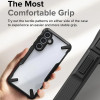 Coque arrière Ringke Fusion X pour Samsung Galaxy A55 - Noir 5