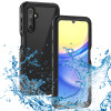 Coque étanche Shellbox Waterproof IP68 pour Samsung Galaxy A15 4G/5G - Noir 0