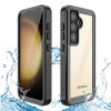 Coque étanche Shellbox Waterproof IP68 pour Samsung Galaxy S24 Plus - Noir 0