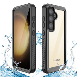 Coque étanche Shellbox Waterproof IP68 pour Samsung Galaxy S24 Plus - Noir