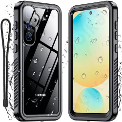 Coque étanche Shellbox Waterproof IP68 pour Samsung Galaxy S25 Plus - Noir