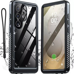 Coque étanche Shellbox Waterproof IP68 pour Samsung Galaxy S25 Ultra - Noir