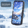Coque étanche Shellbox Waterproof IP68 pour Samsung Galaxy S25 Ultra - Noir 4