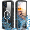 Coque étanche Shellbox Waterproof IP68 avec MagSafe pour Apple iPhone 15 Plus - Noir 0