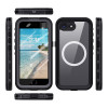 Coque étanche Shellbox Waterproof IP68 avec MagSafe pour Apple iPhone 16e - Noir 1