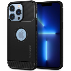 Coque arrière Spigen Rugged Armor pour Apple iPhone 13 Pro - Noir