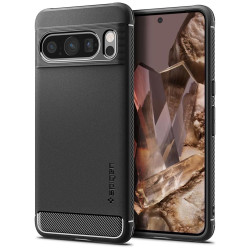 Coque arrière Spigen Rugged Armor pour Google Pixel 8 Pro - Noir