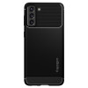Coque arrière Spigen Rugged Armor pour Samsung Galaxy S21 - Noir 1