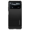 Coque arrière Spigen Rugged Armor pour Xiaomi Poco X4 Pro 5G - Noir 5