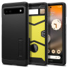 Coque arrière Spigen Tough Armor pour Google Pixel 6a - Noir 0