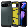 Coque arrière Spigen Tough Armor pour Google Pixel 9 Pro XL - Vert foncé 0