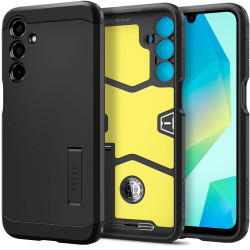 Coque arrière Spigen Tough Armor pour Samsung Galaxy A16 - Noir
