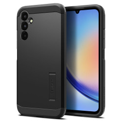 Coque arrière Spigen Tough Armor pour Samsung Galaxy A34 - Noir
