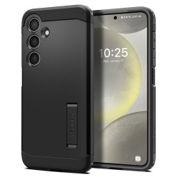 Coque arrière Spigen Tough Armor pour Samsung Galaxy S24 - Noir