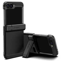Coque arrière Spigen Tough Armor Pro pour Samsung Galaxy Z Flip 6 - Noir