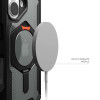 Coque arrière UAG Plasma XTE Kickstand avec MagSafe pour Apple iPhone 16 - Orange/Noir 1