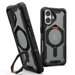 Coque arrière UAG Plasma XTE Kickstand avec MagSafe pour Apple iPhone 16 - Orange/Noir