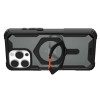 Coque arrière UAG Plasma XTE Kickstand avec MagSafe pour Apple iPhone 16 Pro - Orange/Noir 5