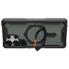 Coque arrière UAG Plasma XTE Kickstand avec MagSafe pour Samsung Galaxy S25 Ultra - Orange/Noir 1