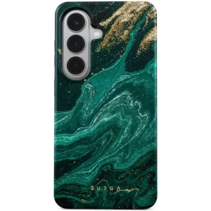 Coque arrière Burga Tough avec MagSafe pour Samsung Galaxy S26 Plus - Emerald Pool