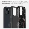 Coque arrière Burga Tough pour Apple iPhone 15 - Rose Gold Marble 2
