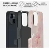 Coque arrière Burga Tough pour Apple iPhone 15 - Golden Coral 1
